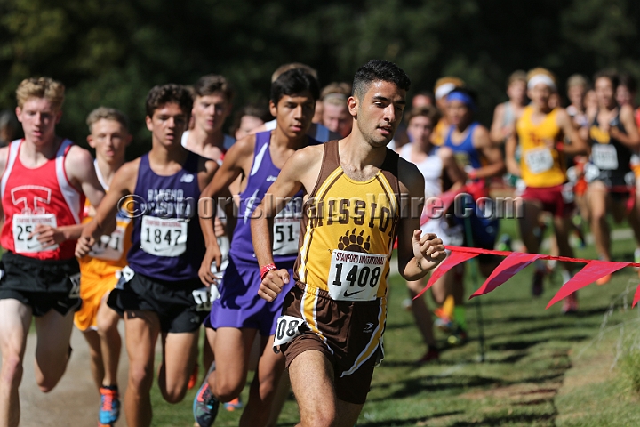 2015SIxcHSSeeded-030.JPG - 2015 Stanford Cross Country Invitational, September 26, Stanford Golf Course, Stanford, California.
